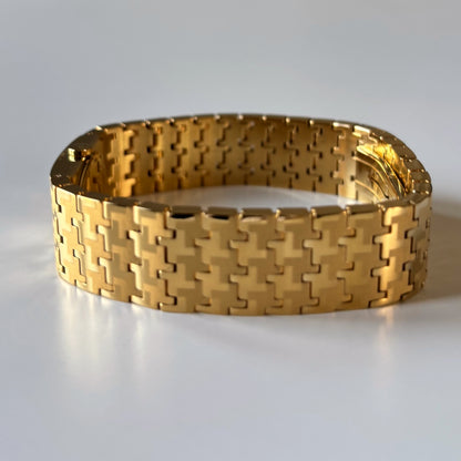 Dior Early 2000s Misss Dior Oval Dial Gold Plated Watch