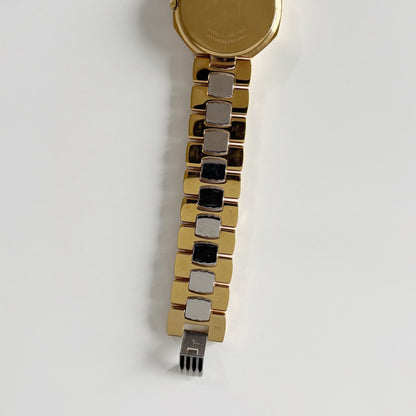 Dior 1990s Octagon Two Tone Watch (Large)