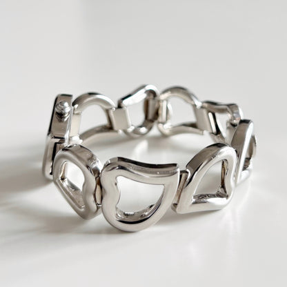 Yves Saint Laurent 1990s Heart shaped Watch