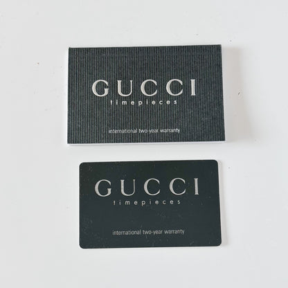 Gucci 1990s Square Dial Gold Plated Bangle Watch (Small)