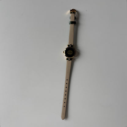 Gucci 1990s Green Dial Sherry Gold Plated Watch