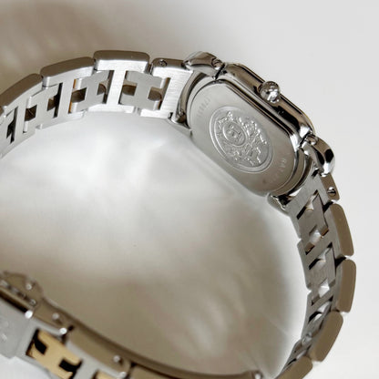 Hermes 1990s Rallye Two Tone Watch