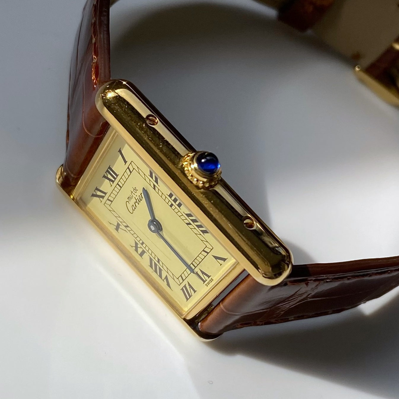 Cartier 1990s Must de Tank Watch (LM)