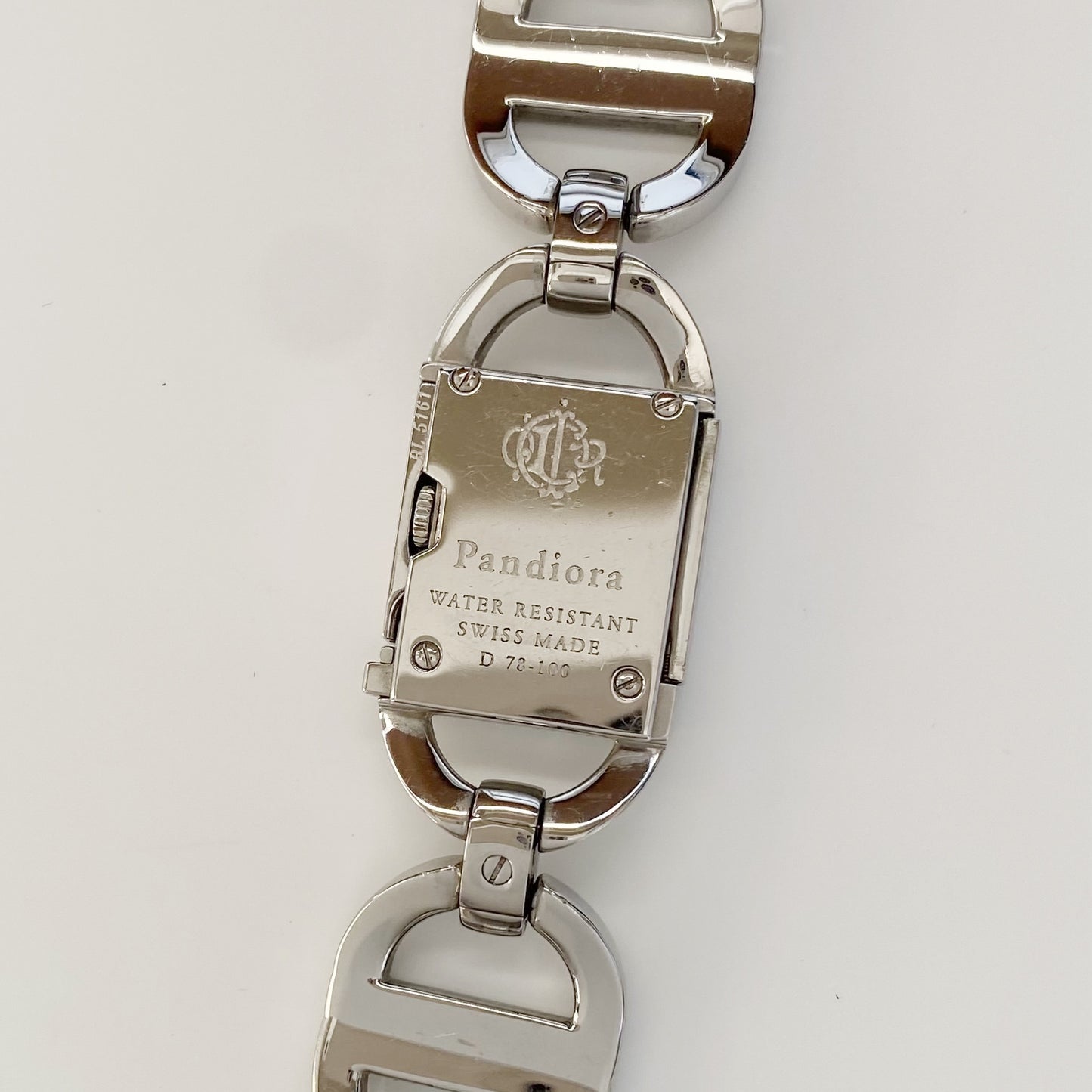 Dior Early 2000s Pandior Stainless steel Watch