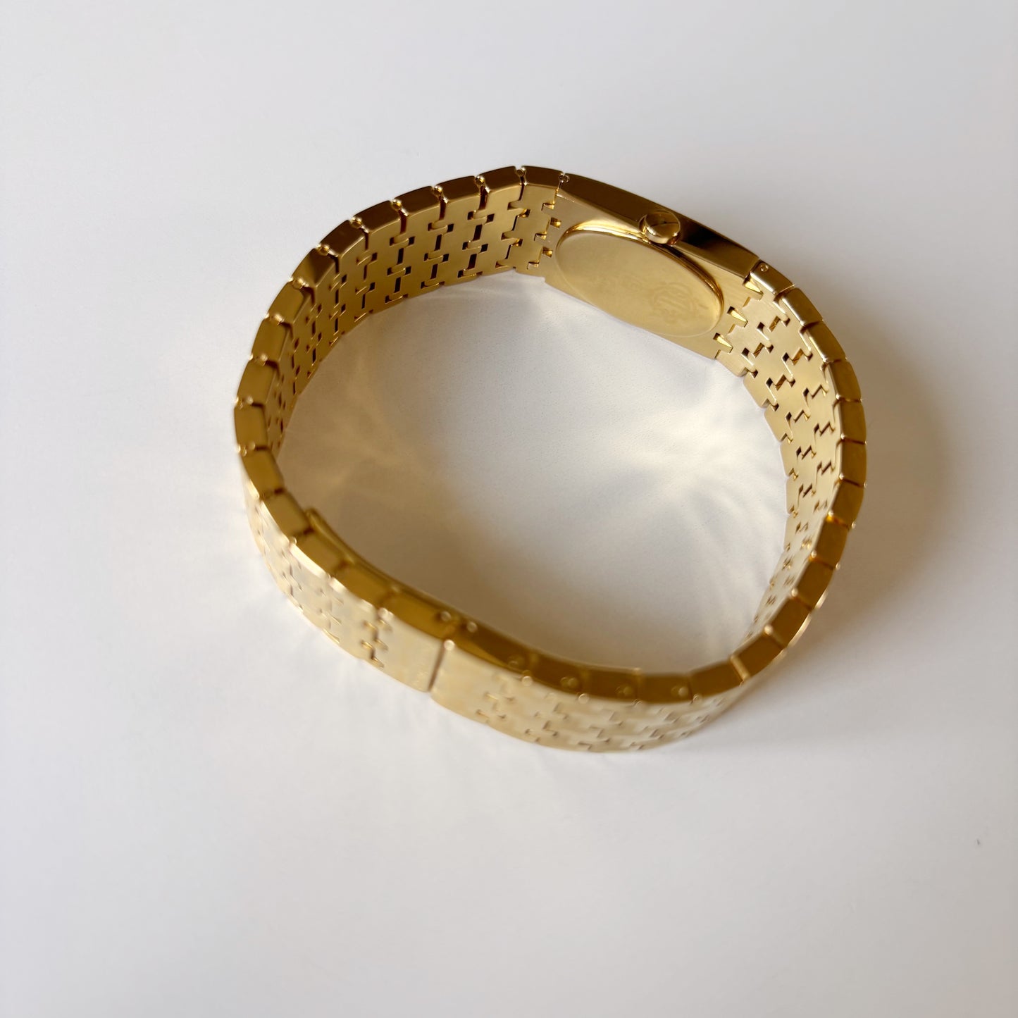 Dior Early 2000s Misss Dior Oval Dial Gold Plated Watch