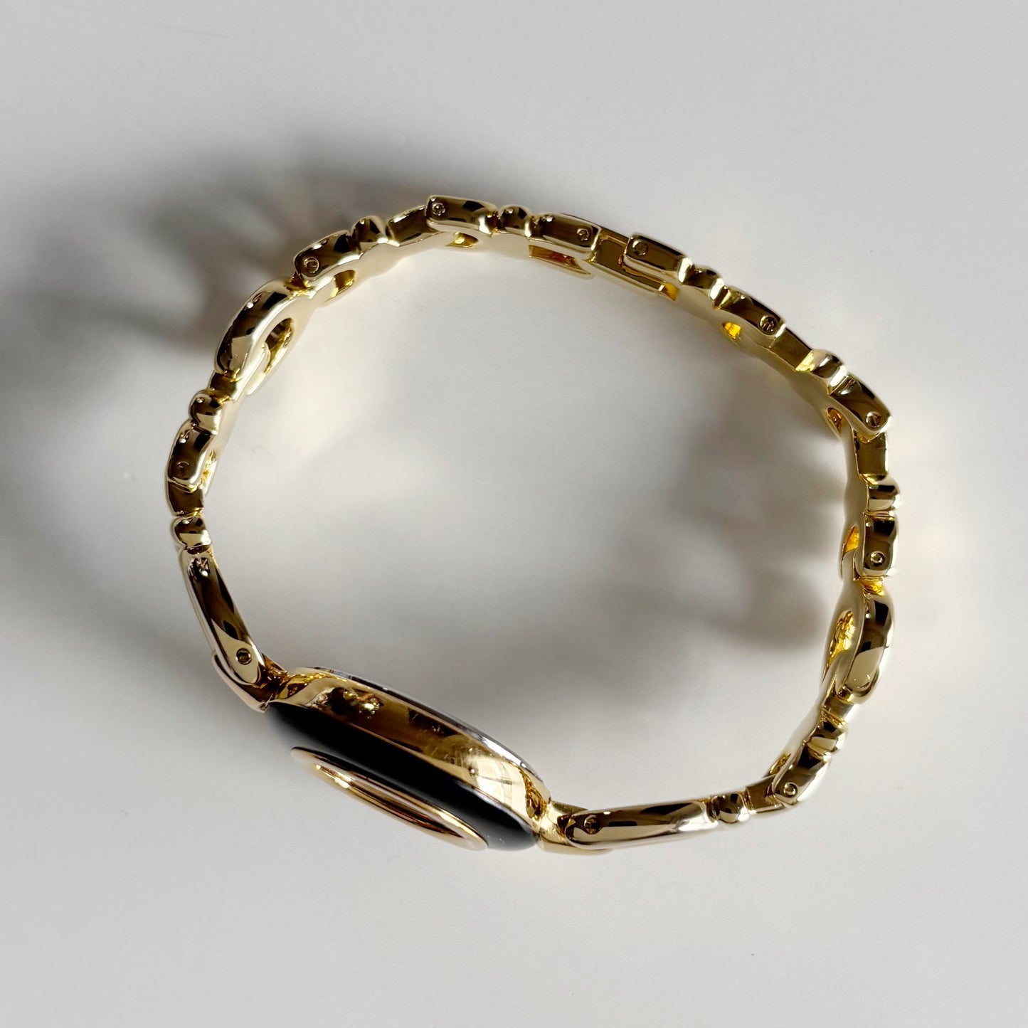 Dior 1990s Interchangeable Bezel Gold Plated Watch