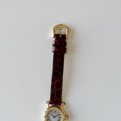 Cartier 1990s Mini Diabolo 18K Watch