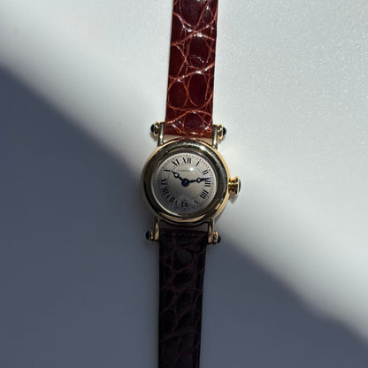 Cartier 1990s Mini Diabolo 18K Watch