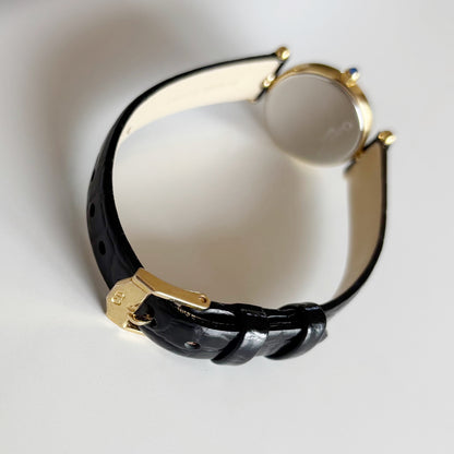 Dior 1990s Seashell Dial Gold Plated Watch