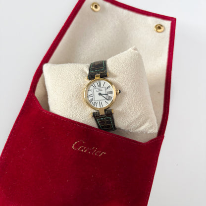 Cartier 1990s Vendome Opaline Watch SM