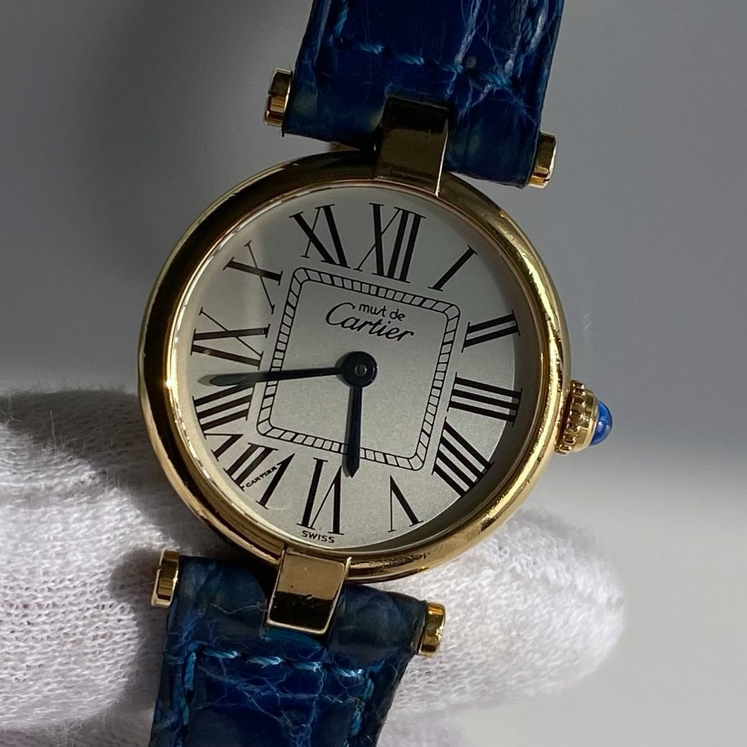 Cartier 1990s Must de Vendome Opaline Watch (SM)