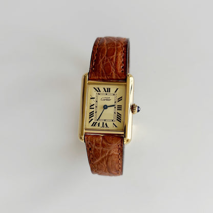 Cartier Early 2000s Must de Tank Watch (SM)