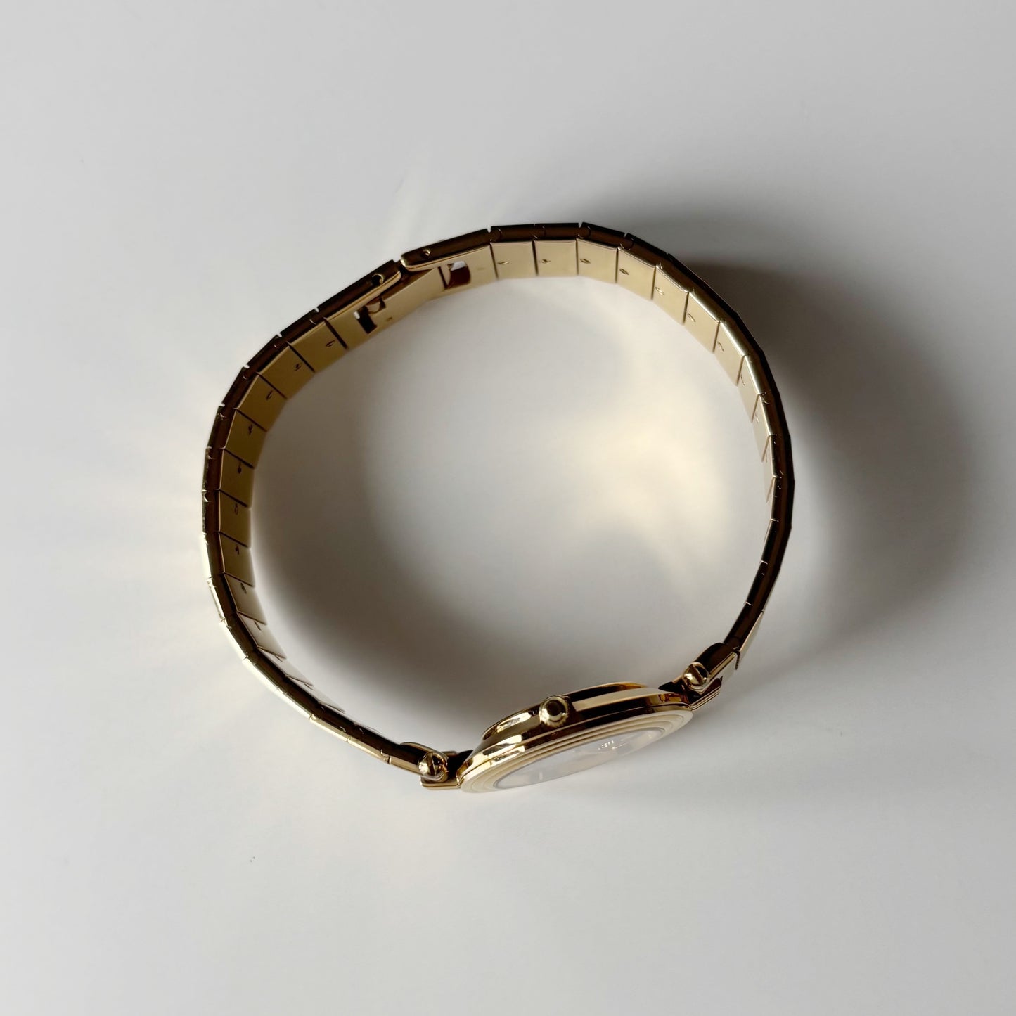 Dior 1990s Round Dial Gold Plated Watch