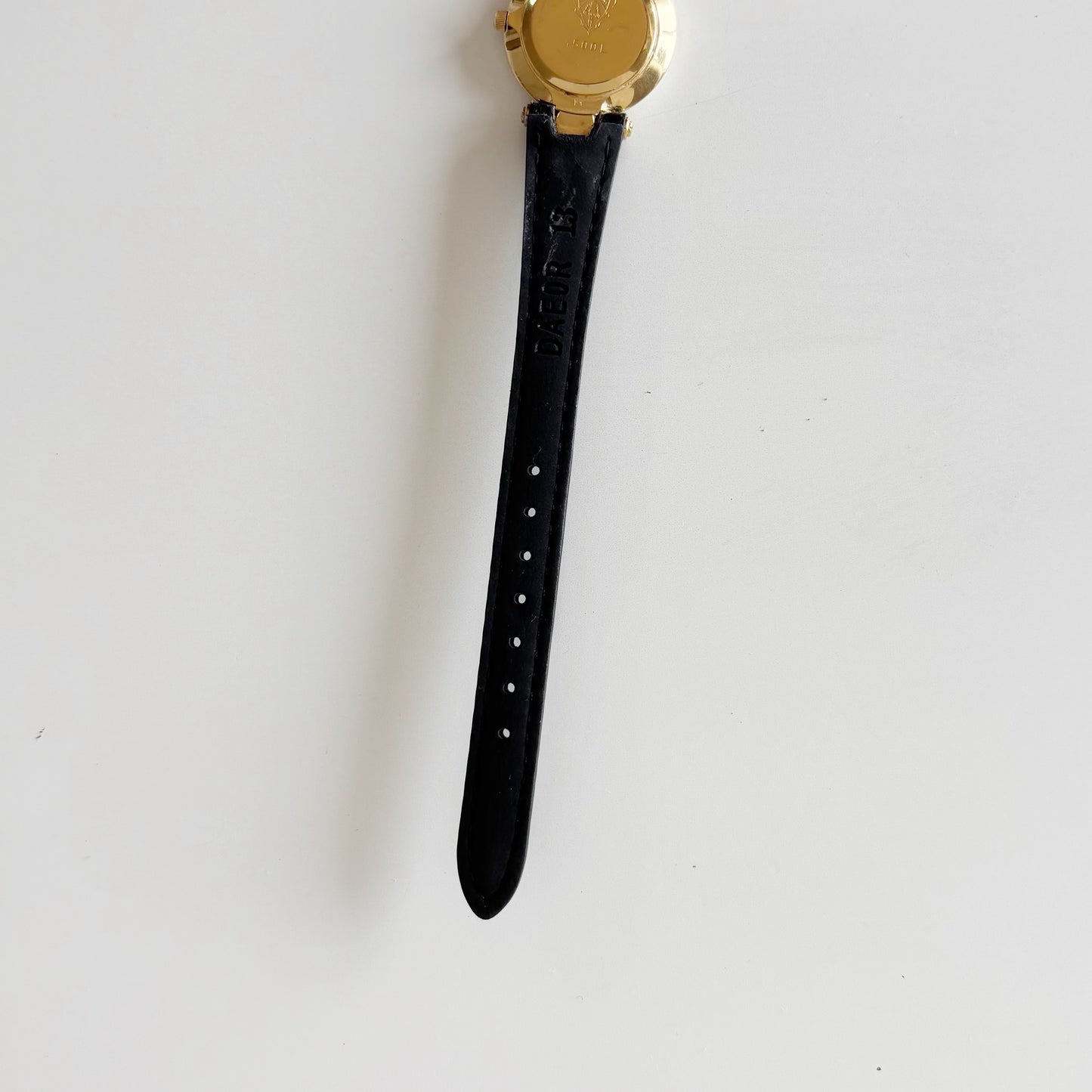 Gucci 1990 Round Dial Two Tone Watch