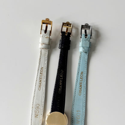 Rolex 1972 Chameleon Precision 18K Gold Case Interchangeable Strap Manual Wind Watch with straps, case