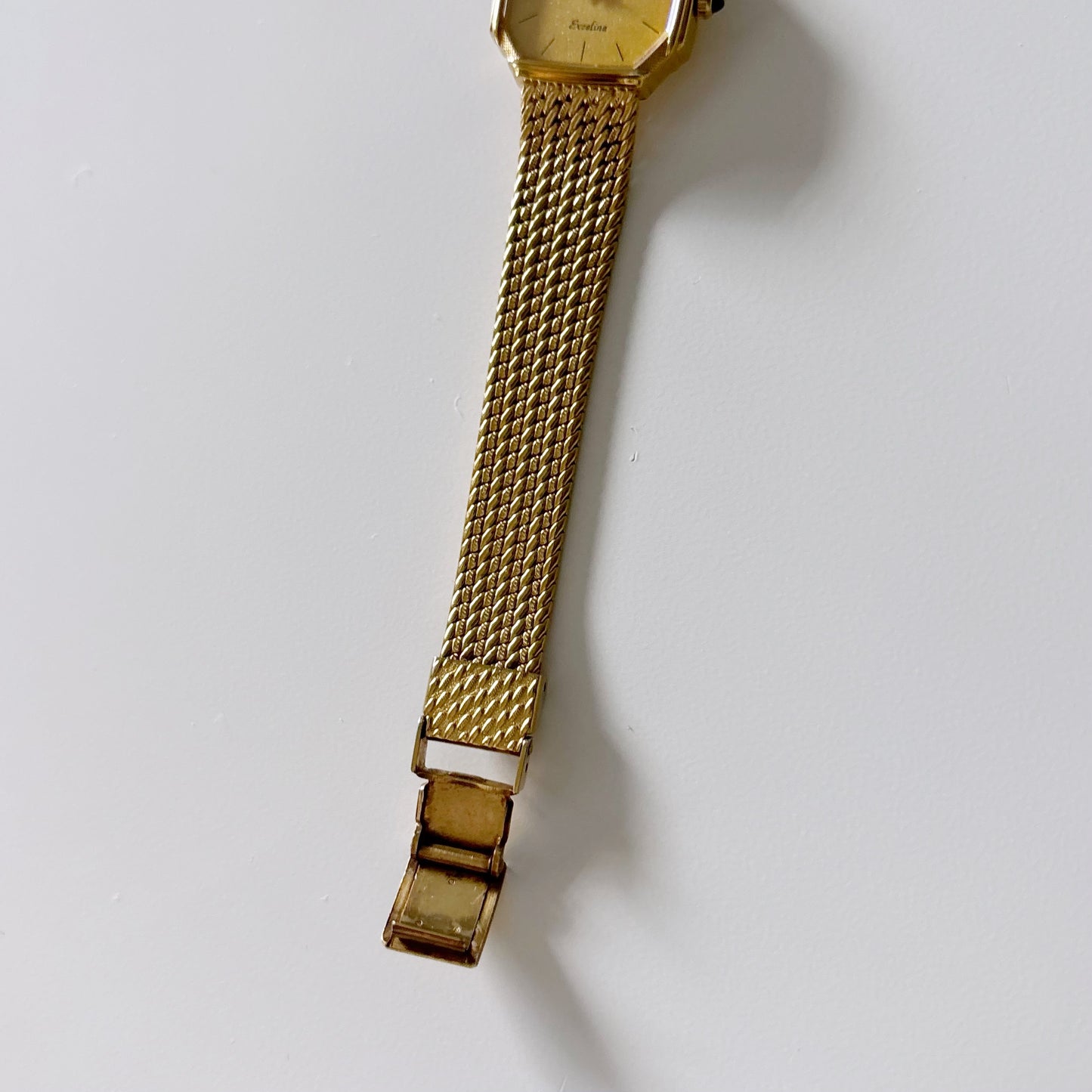 Vintage Seiko Exceline Gold Plated Square Watch