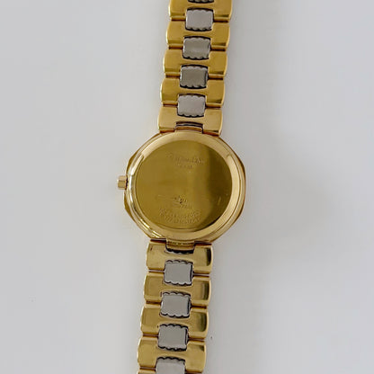 Dior 1990s Octagon Two Tone Watch