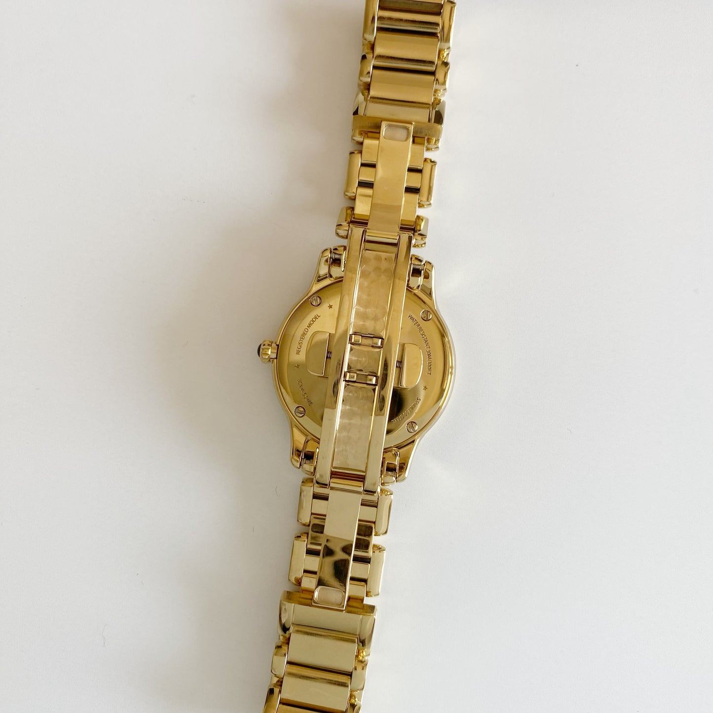 Fendi 1990s Gold Plated Watch