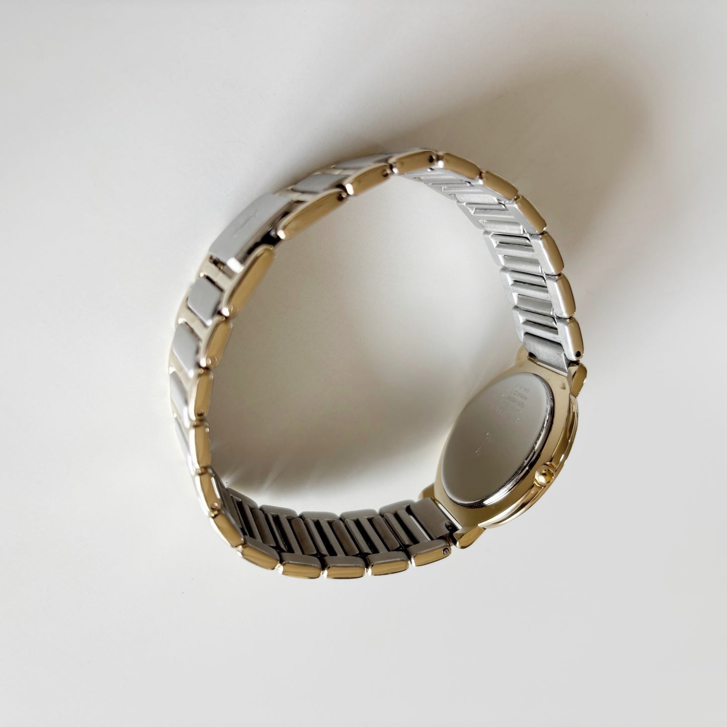 Yves Saint Laurent 1990s Two Tone Watch (Large)