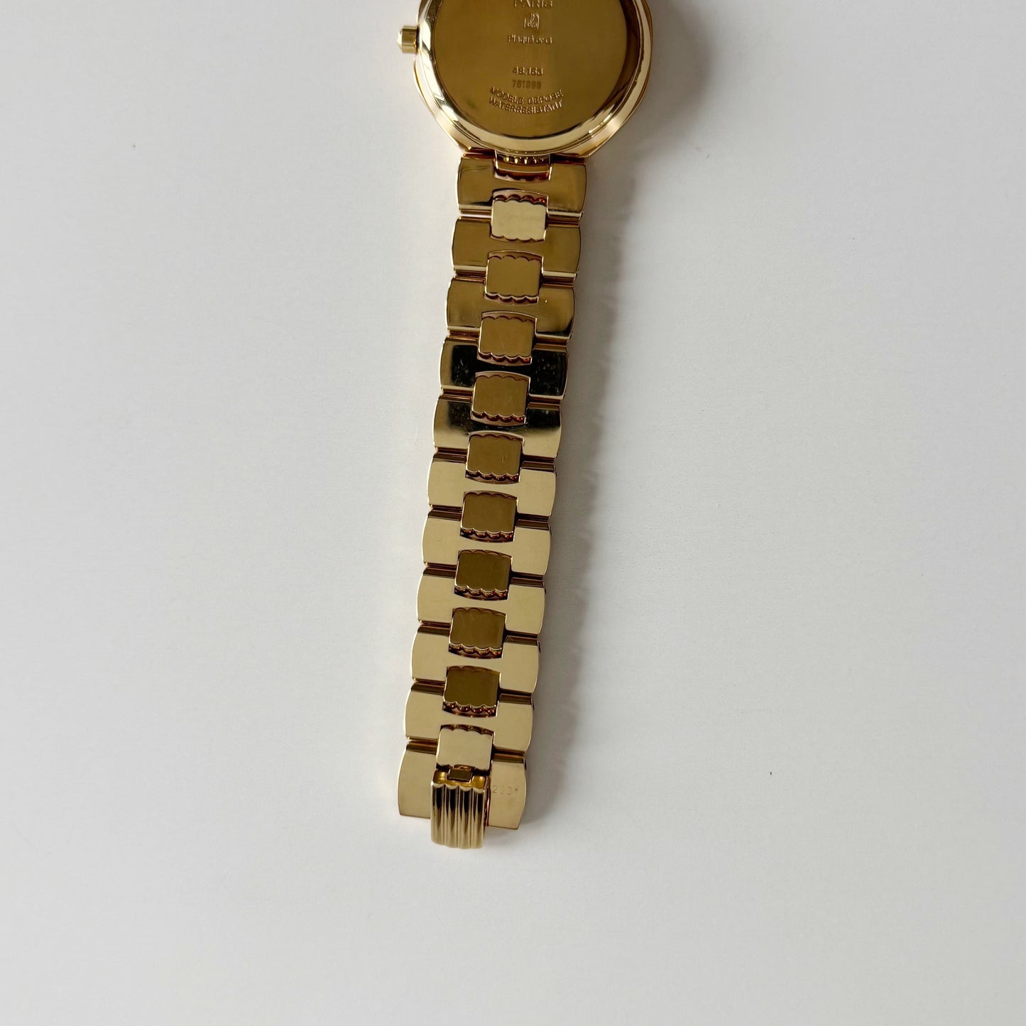 Dior 1990s Octagon Gold Plated Watch
