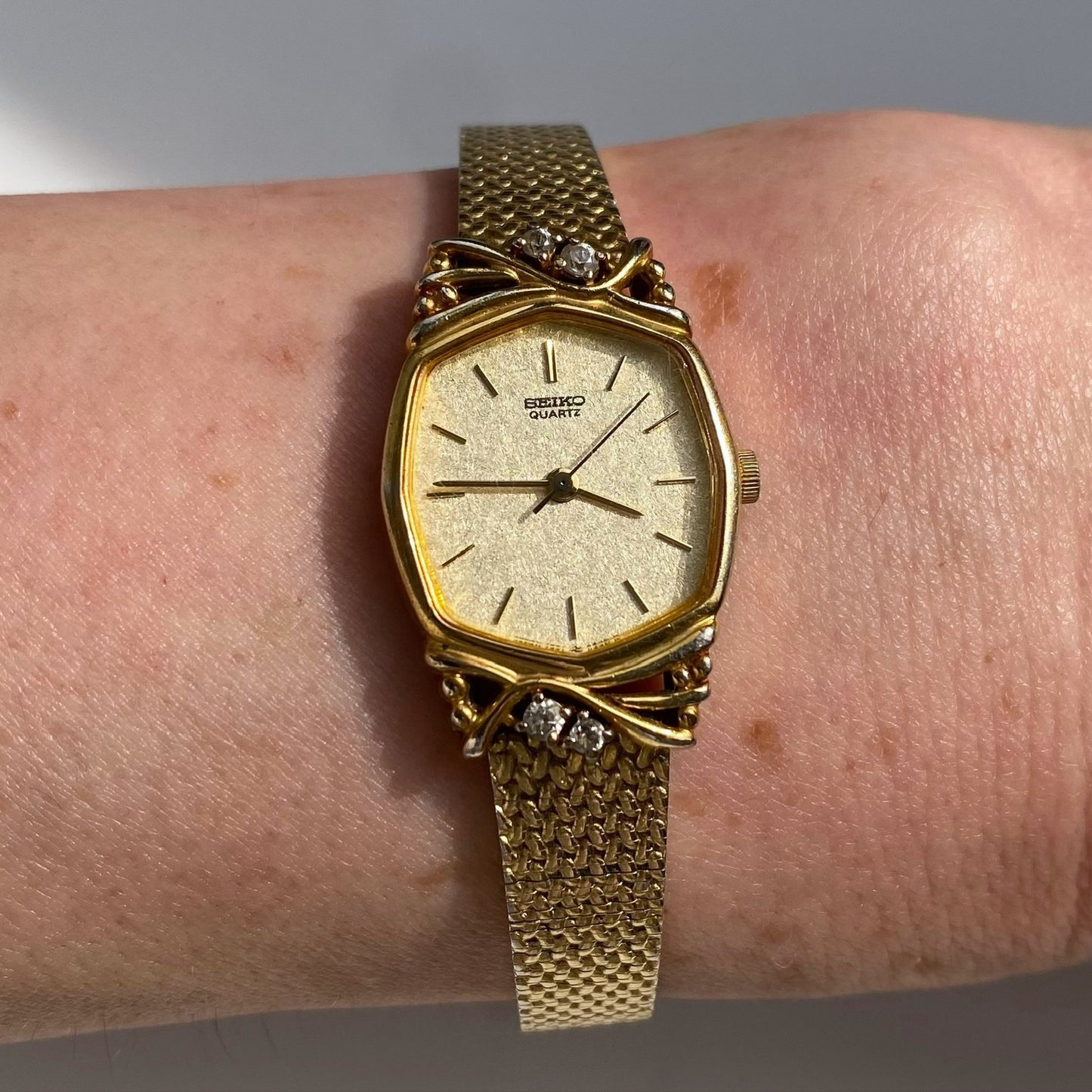 Vintage Seiko Gold Plated Watch