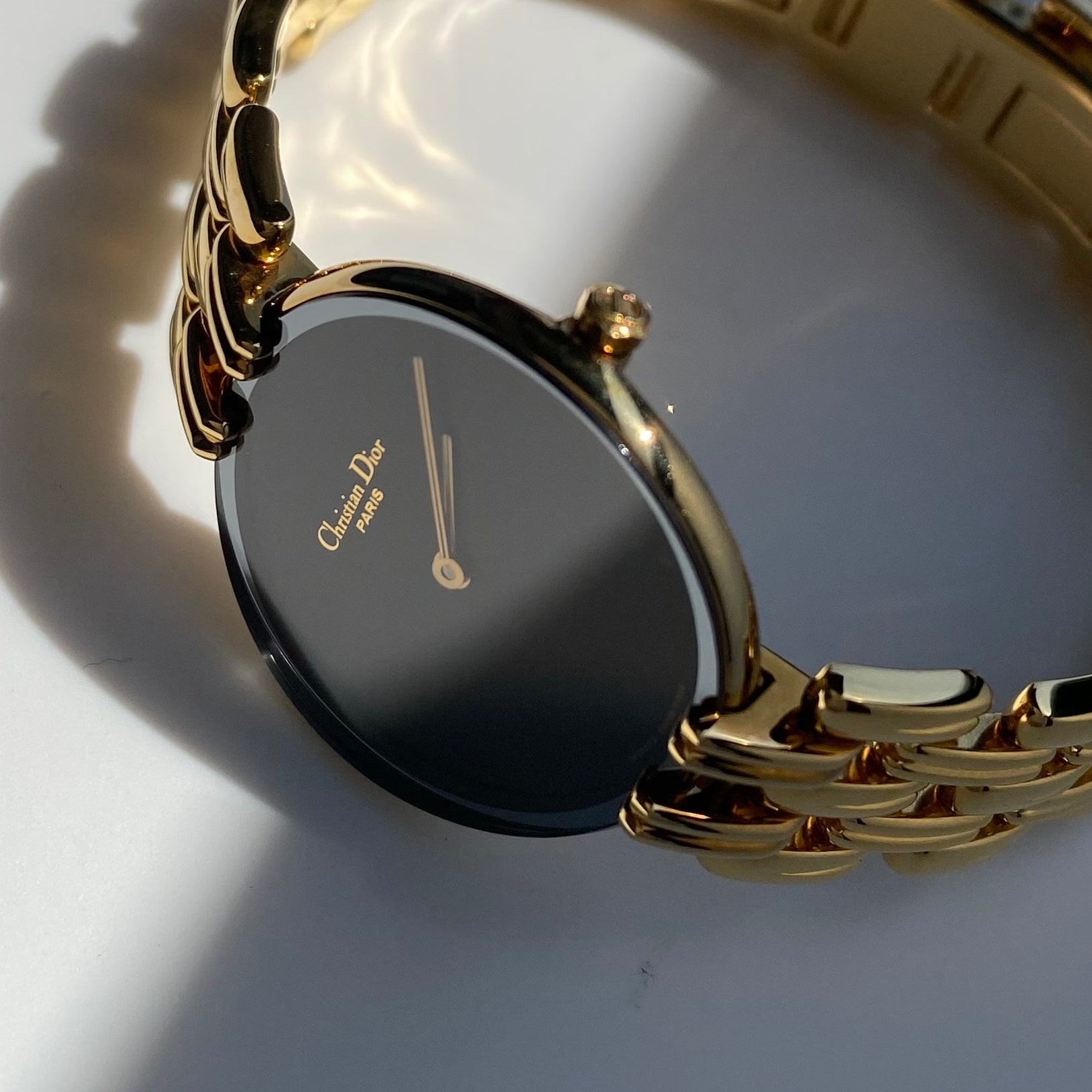 Christian Dior Bagheera 腕時計 ゴールド Christian Dior D44-155 Bagheera Watch 12P diamond Gold Dial