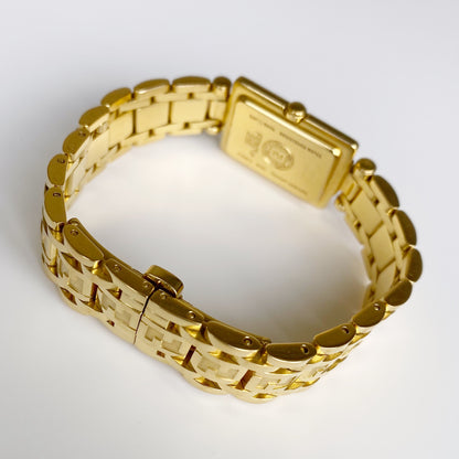 Fendi 1990s Gold Plated Watch Limited Edition (only 2,500 pieces made)