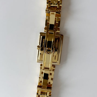 Fendi 1990s Tank Gold Plated Watch Limited Edition (only 2,500 pieces made)