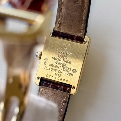 Cartier 1990s Must de Tank Watch (SM)