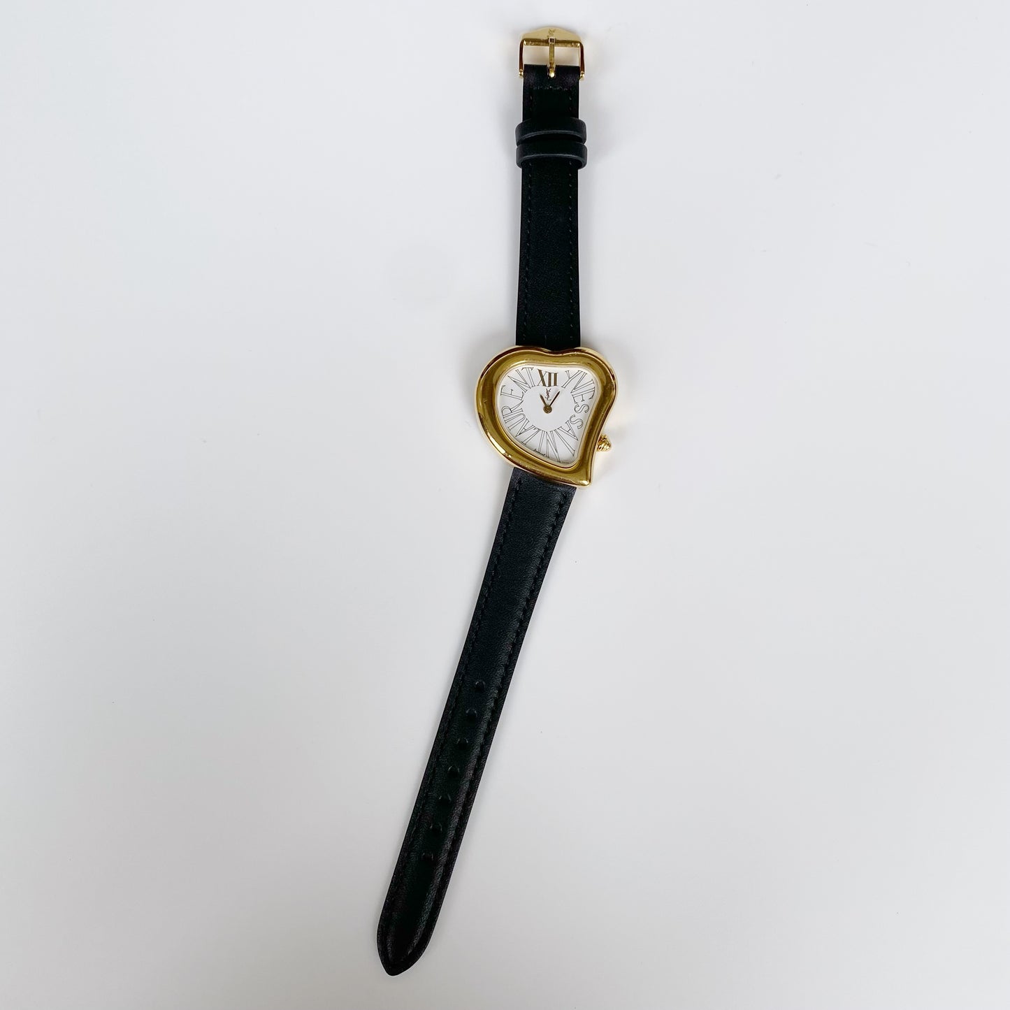 Yves Saint Laurent 1990s Heart Shaped Watch