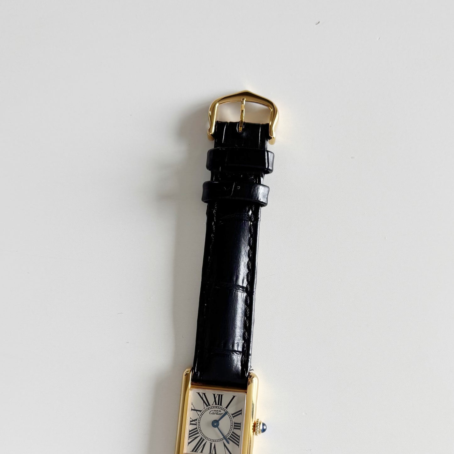 Cartier 1990 Must de Tank Opaline Watch (SM)