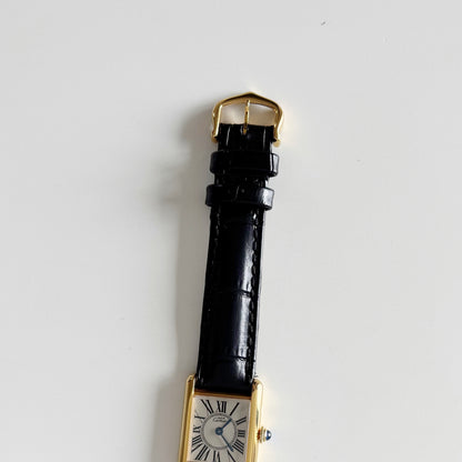 Cartier 1990 Must de Tank Opaline Watch (SM)
