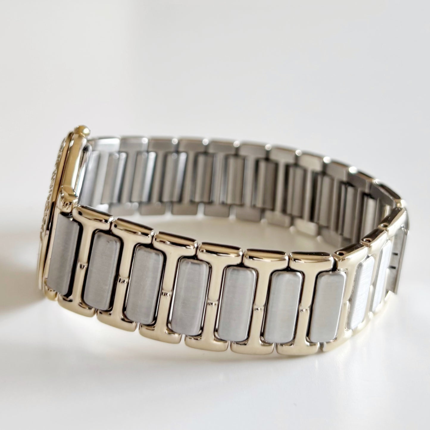 Yves Saint Laurent 1990s Two Tone Watch (Large)