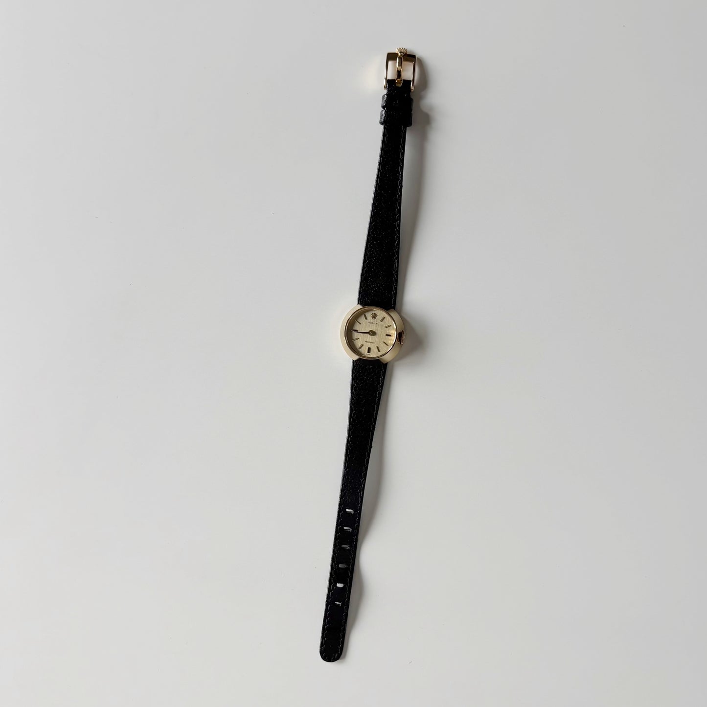 Rolex 1972 Chameleon Precision 18K Gold Case Interchangeable Strap Manual Wind Watch with straps, case