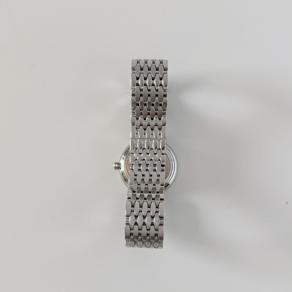 Dior 1990s Round Dial Stainless Steel Watch