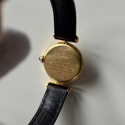 Cartier 1990s Must de Colisee Sunray Watch (SM)