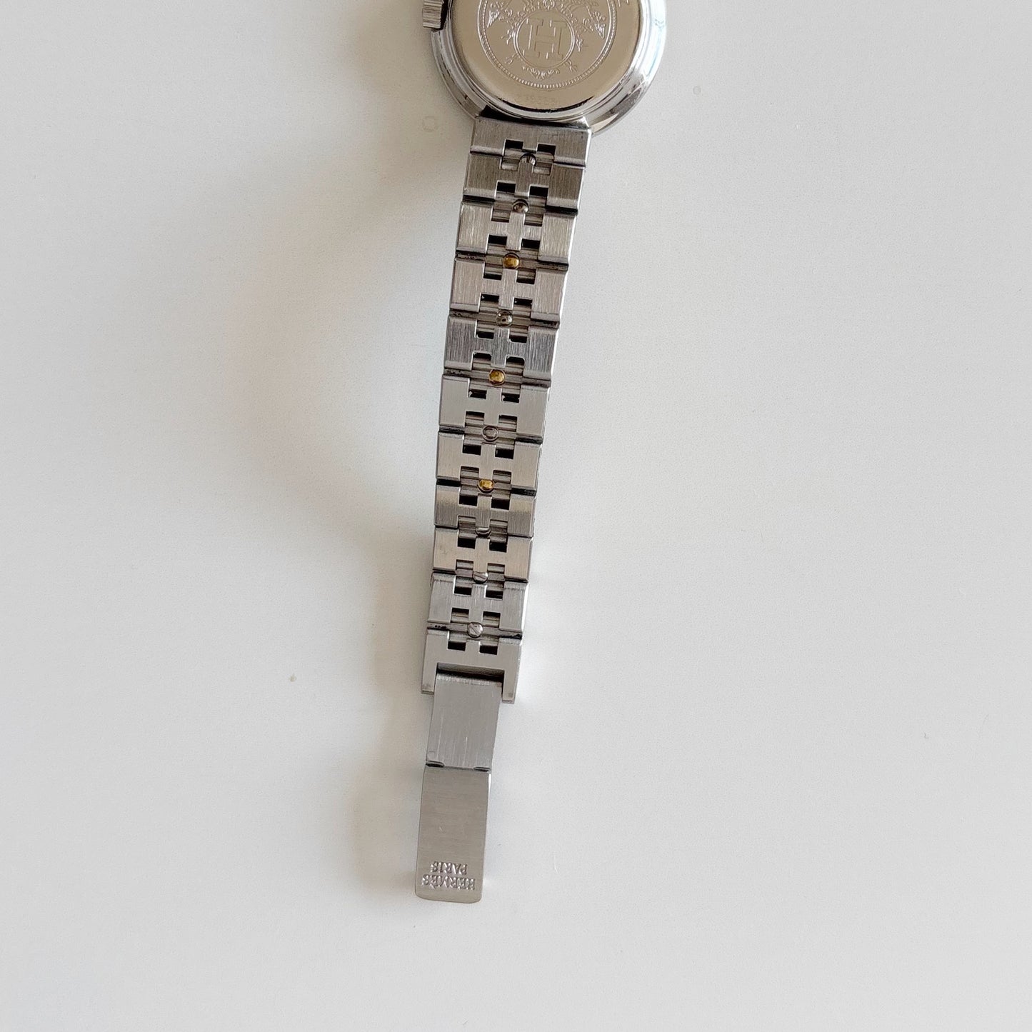 Hermes 1990s Olympia Two Tone Watch
