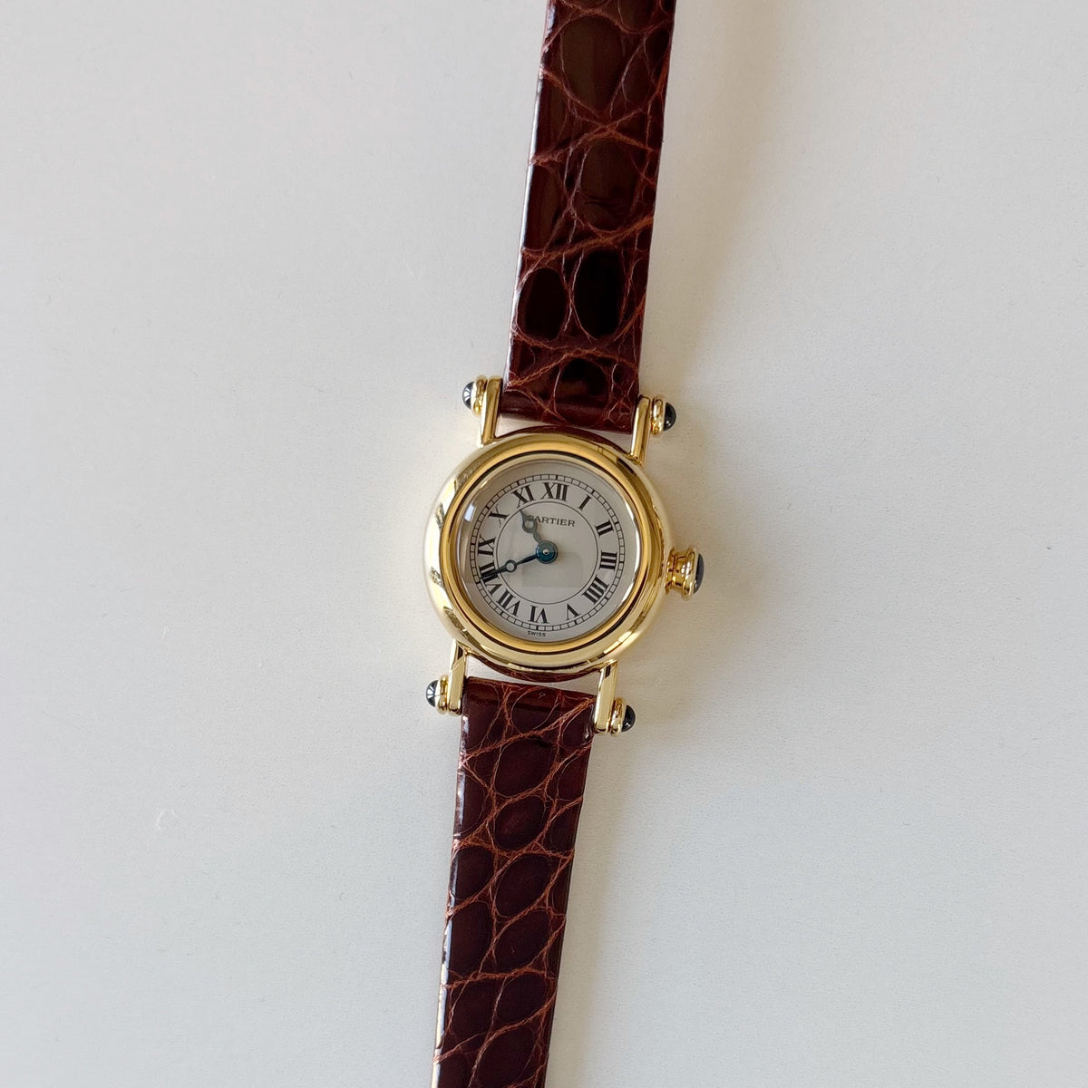 Cartier 1990s Mini Diabolo 18K Watch