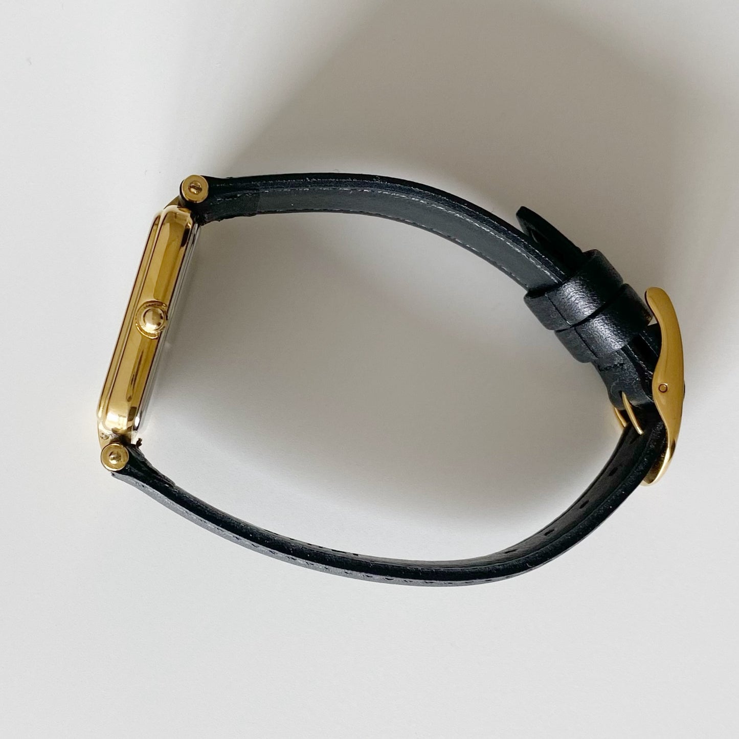 Dior 1990s Tank Gold Plated Watch (Large)