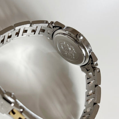 Hermes 1990s Clipper Two Tone Watch