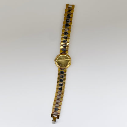 Dior 1990s Octagon Two Tone Watch