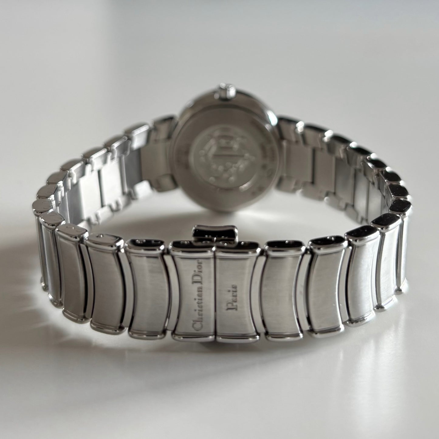 Dior 1990s Oval Dial Stainless steel Watch
