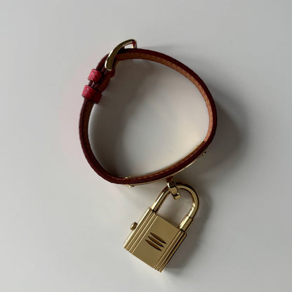 Hermes 1990s Kelly Red Watch