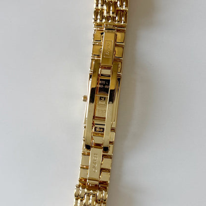 Fendi 1990s Gold Plated Watch