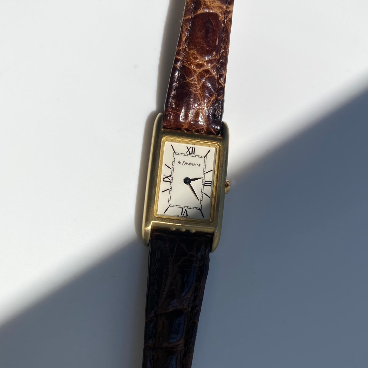 Yves Saint Laurent 1990s Tank Watch