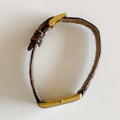 Yves Saint Laurent 1990s Tank Watch