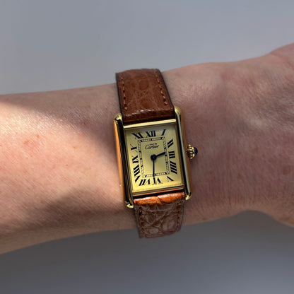 Cartier Early 2000s Must de Tank Watch (SM)