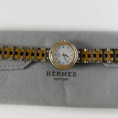 Hermes 1990s Windsor Two Tone Watch