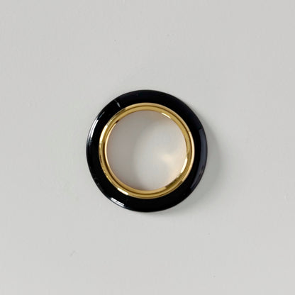Dior 1990s Interchangeable Bezel Gold Plated Watch with 3 bezels