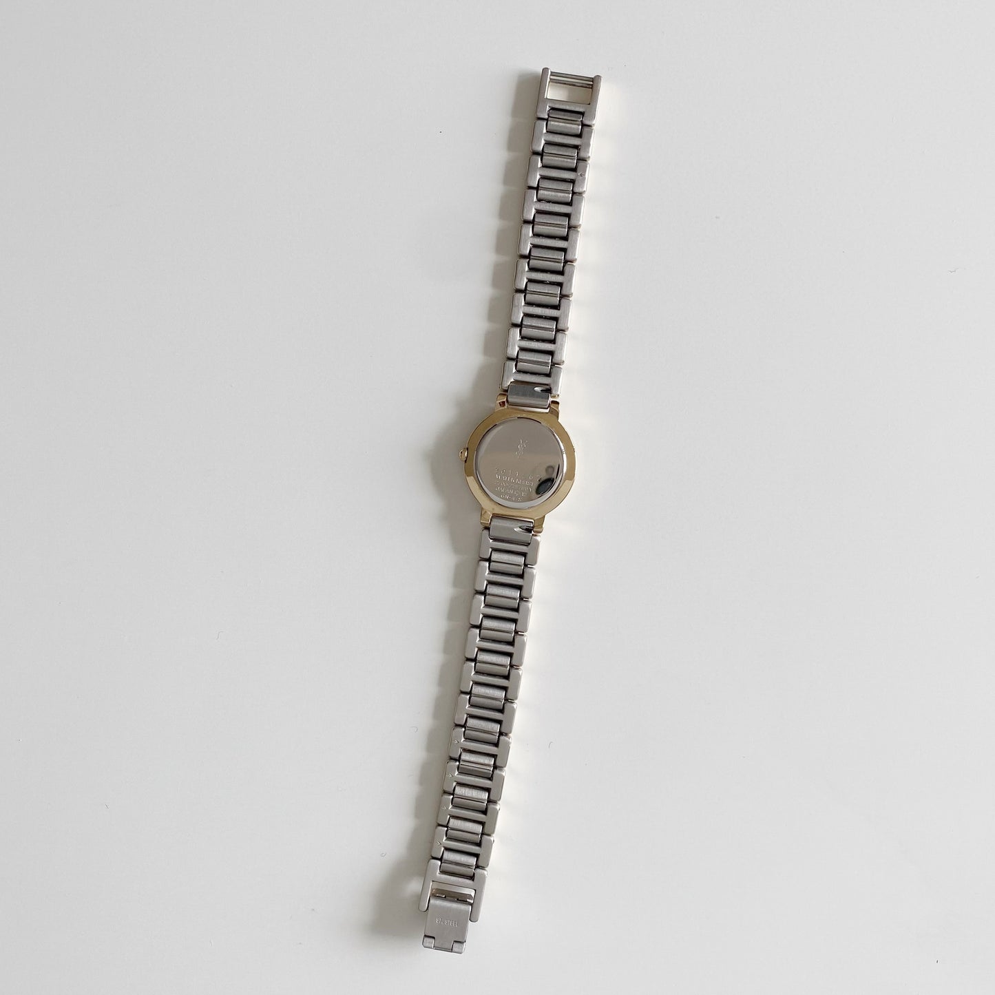 Yves Saint Laurent 1990s Two Tone Watch